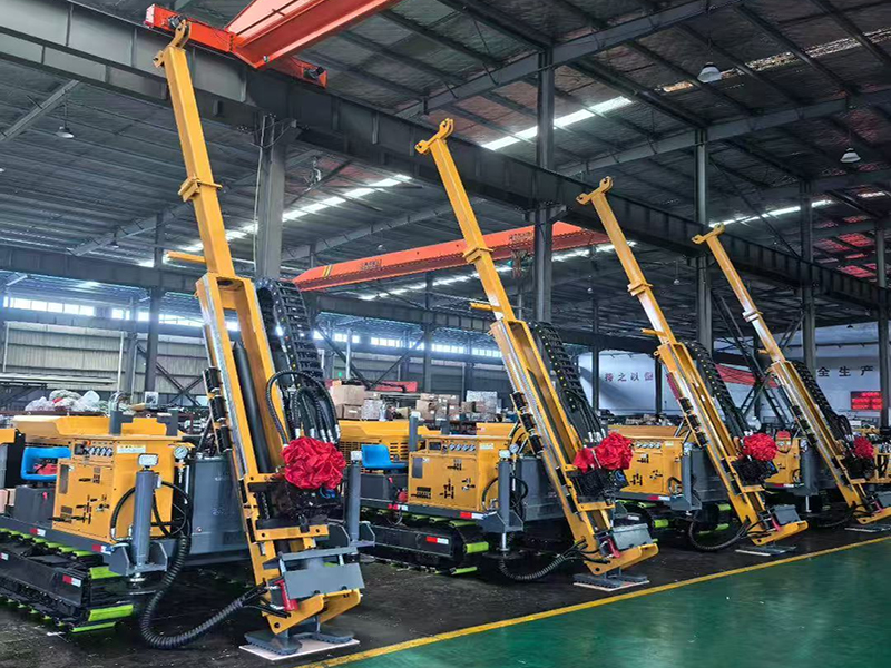 Rig de perfuração de núcleo hidráulico completo