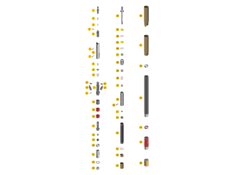 Ferramentas de perfuração da série QU